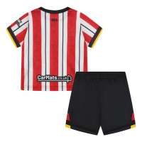 Sheffield United Hjemmedraktsett Barn 2024-25 Kortermet (+ Korte bukser)